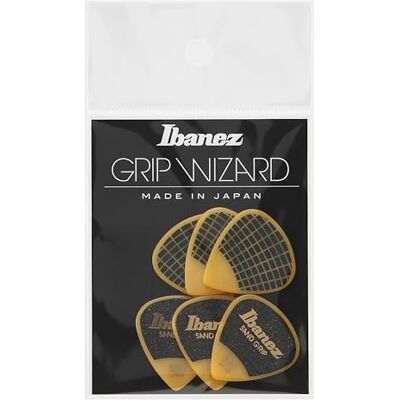 Ibanez PPA16HSG Wizard Series Lot de 6 médiators Sable 1,0 mm (PPA16HSGYE) Ibanez PPA16HSG Wizard Series Lot de 6 médiators Sable 1,0 mm (PPA16HSGYE)