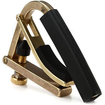 Shubb C1B Original, Capo Cordes Acier pour Guitare, Bronze Shubb C1B Original, Capo Cordes Acier pour Guitare, Bronze