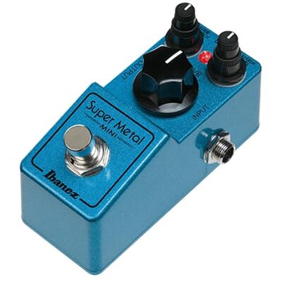 Ibanez SMMINI Super Metal Mini Pédale Effects Bleu métallique Ibanez SMMINI Super Metal Mini Pédale Effects Bleu métallique