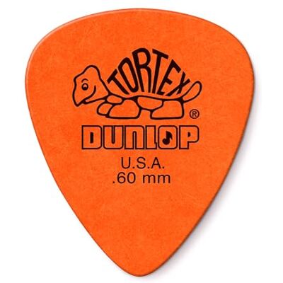 Dunlop 418R60 Sachet de 72 médiators 0,60 mm Dunlop 418R60 Sachet de 72 médiators 0,60 mm