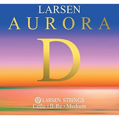 LARSEN STRINGS Larsen Aurora Violoncelle 4/4 Corde RE Corde individuelle Medium Tension 14,3kg/ 31.5lbs LARSEN STRINGS Larsen Aurora Violoncelle 4/4 Corde RE Corde individuelle Medium Tension 14,3kg/ 31.5lbs