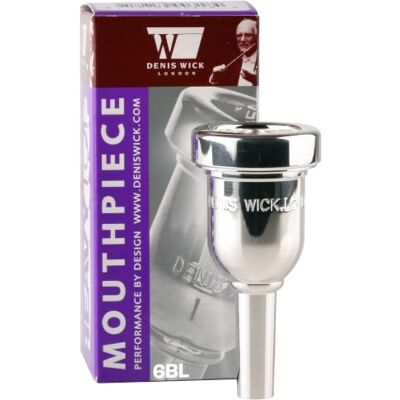 Denis Wick DW6880-6BL Heavytop Bec de trombone plaqué argent Denis Wick DW6880-6BL Heavytop Bec de trombone plaqué argent