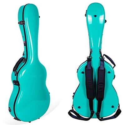 Crossrock Étui classique de qualité supérieure pour guitare, Bleu menthe., Classical, Classique Crossrock Étui classique de qualité supérieure pour guitare, Bleu menthe., Classical, Classique