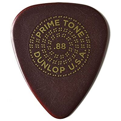 Dunlop Primetone Lot de 3 médiators sculptés standard 0,88 mm Dunlop Primetone Lot de 3 médiators sculptés standard 0,88 mm