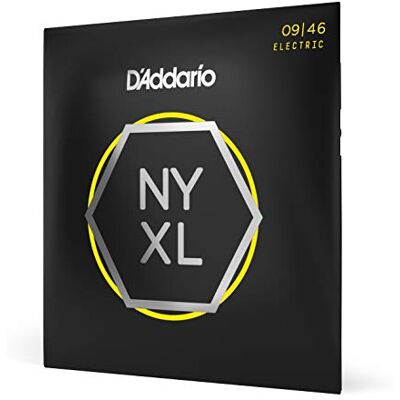 D'Addario Gitaarsnaren NYXL Elektrische Gitaarsnaren NYXL0946 Ongeëvenaarde sterkte, stemvastheid, verbeterd middenbereik Voor 6-snarige gitaren 09-46 Super Light Top/Regular Bottom D'Addario Gitaarsnaren NYXL Elektrische Gitaarsnaren NYXL0946 Ongeëvenaarde sterkte, stemvastheid, verbeterd middenbereik Voor 6-snarige gitaren 09-46 Super Light Top/Regular Bottom