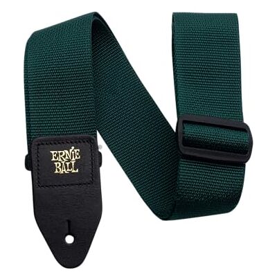Ernie Ball Sangle de guitare en polypropylène vert forêt Ernie Ball Sangle de guitare en polypropylène vert forêt