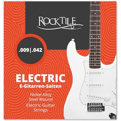 Rocktile cordes pour guitare électrique «Super Light » Rocktile cordes pour guitare électrique «Super Light »