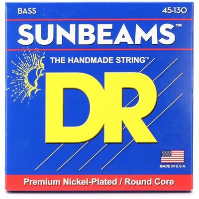 DR Strings DR B SUNB NMR5-130 Sunbeam Corde moyenne à 5 cordes DR Strings DR B SUNB NMR5-130 Sunbeam Corde moyenne à 5 cordes
