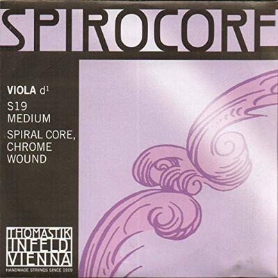 Thomastik-Infeld Thomastik Corde Alto 4/4 Spirocore corde Re noyau spirale filé Acier chromé, moyen Thomastik-Infeld Thomastik Corde Alto 4/4 Spirocore corde Re noyau spirale filé Acier chromé, moyen