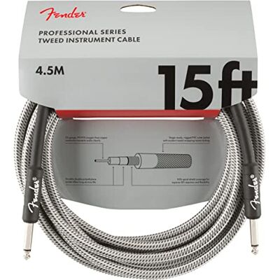 Fender PRO 15 INST CABLE WHT TWD Fender PRO 15 INST CABLE WHT TWD