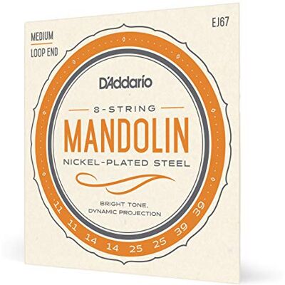 D'Addario CDD EJ67 Cordes pour Mandoline D'Addario CDD EJ67 Cordes pour Mandoline