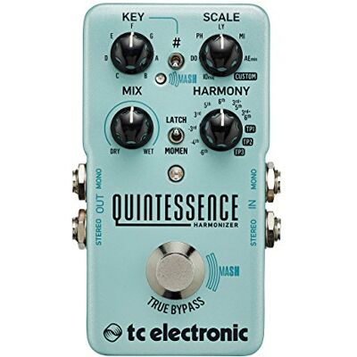 TC Electronic Quintessence Harmoniseur intelligent exceptionnel à double voix avec interrupteur au pied MASH révolutionnaire, compatible avec PC et Mac TC Electronic Quintessence Harmoniseur intelligent exceptionnel à double voix avec interrupteur au pied MASH révolutionnaire, compatible avec PC et Mac