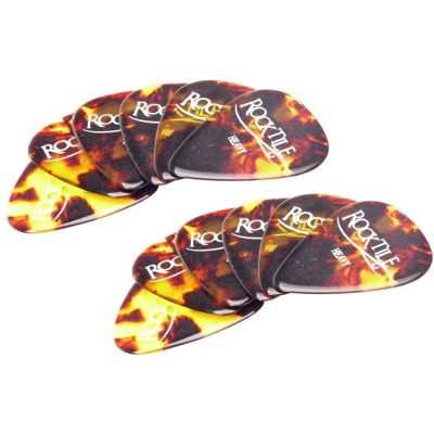 ROCKTILE Picks Tortoise Brown Heavy - Picks ROCKTILE Picks Tortoise Brown Heavy - Picks