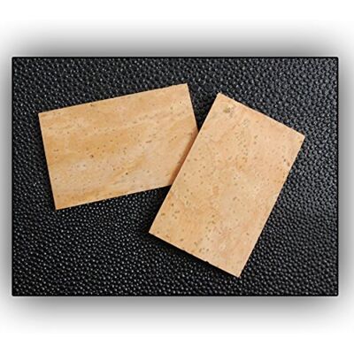 soundman Lot de 2 plaques de liège 0,8 mm pour instruments à vent en bois clarinette saxophone réparation facile soundman Lot de 2 plaques de liège 0,8 mm pour instruments à vent en bois clarinette saxophone réparation facile