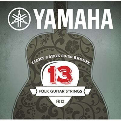 Yamaha FB 13 Jeu de cordes pour guitare Western Bronze 80/20 Medium Yamaha FB 13 Jeu de cordes pour guitare Western Bronze 80/20 Medium