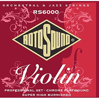 Rotosound Cordes pour violon, Violin Professional Jeu de cordes Medium RS6000 Rotosound Cordes pour violon, Violin Professional Jeu de cordes Medium RS6000