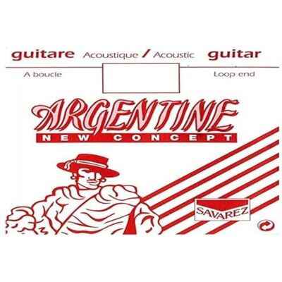 Savarez Corde individuelle pour guitare acoustique, Argentine H/B2 .014-1012 Extra Light avec boucle pour guitares Gypsy Jazz/Manouche/Maccaferri, diapason 670mm (issue du jeu 1510) Savarez Corde individuelle pour guitare acoustique, Argentine H/B2 .014-1012 Extra Light avec boucle pour guitares Gypsy Jazz/Manouche/Maccaferri, diapason 670mm (issue du jeu 1510)