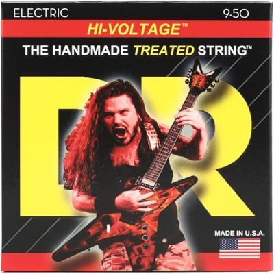 DR Strings DR String DBG-9/50 Dimebag Jeu de cordes pour guitare electrique DR Strings DR String DBG-9/50 Dimebag Jeu de cordes pour guitare electrique