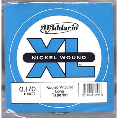 D'Addario XLB170T Cordes pour basse en nickel D'Addario XLB170T Cordes pour basse en nickel