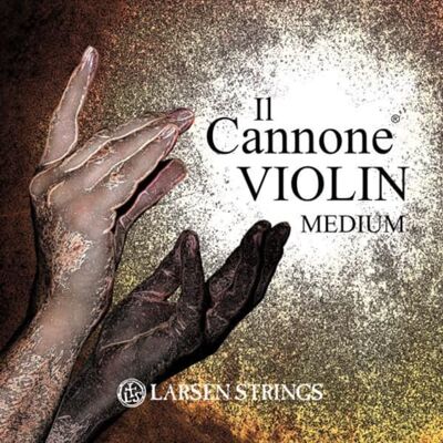 LARSEN STRINGS Cordes de violon II Cannone Violon 4/4 Medium Jeu 4 cordes, tension 22,6 kg/49.20 lbs LARSEN STRINGS Cordes de violon II Cannone Violon 4/4 Medium Jeu 4 cordes, tension 22,6 kg/49.20 lbs