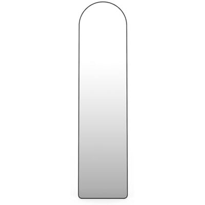 IDMarket Miroir sur Pied Contour Noir 160 x 40 cm IDMarket Miroir sur Pied Contour Noir 160 x 40 cm