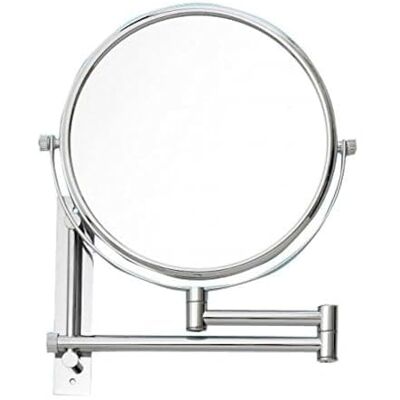 Jofel AW71300 Miroir grossissant télescopique réglable en hauteur 20 cm Ø Jofel AW71300 Miroir grossissant télescopique réglable en hauteur 20 cm Ø