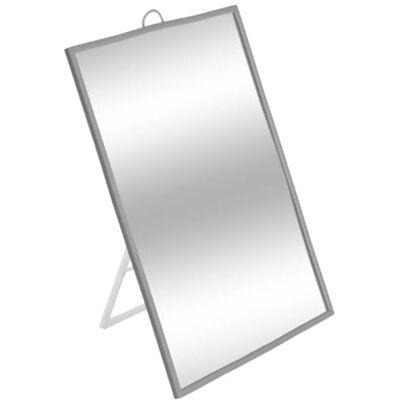 5 five simply smart 5five Miroir sur Pied Inclinable 23 x 31 cm Pour Salle de Bain, Coiffeuse, Maquillage 5 five simply smart 5five Miroir sur Pied Inclinable 23 x 31 cm Pour Salle de Bain, Coiffeuse, Maquillage