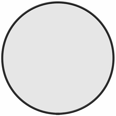 vidaXL Mural Miroir de Maquillage Coiffeuse Cosmétique Décoration de Chambre à Coucher Salle de Bain Salon Intérieur Noir Ø 40 cm Rond vidaXL Mural Miroir de Maquillage Coiffeuse Cosmétique Décoration de Chambre à Coucher Salle de Bain Salon Intérieur Noir Ø 40 cm Rond