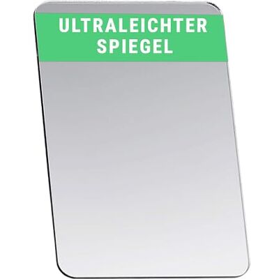 Falkenhorn Miroir à main Miroir double face ultra plat en acrylique de forme rectangulaire Idéal pour les travaux manuels, les enfants, le bricolage, le portefeuille Falkenhorn Miroir à main Miroir double face ultra plat en acrylique de forme rectangulaire Idéal pour les travaux manuels, les enfants, le bricolage, le portefeuille