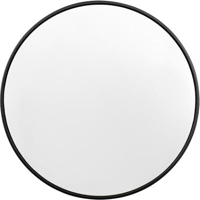 WOLTU Miroir mural rond avec cadre noir, 71 cm, grand miroir circulaire décoratif pour salle de bain, chambre à coucher, couloir, salon, cadre en métal à suspendre pour décoration d'intérieur moderne WOLTU Miroir mural rond avec cadre noir, 71 cm, grand miroir circulaire décoratif pour salle de bain, chambre à coucher, couloir, salon, cadre en métal à suspendre pour décoration d'intérieur moderne