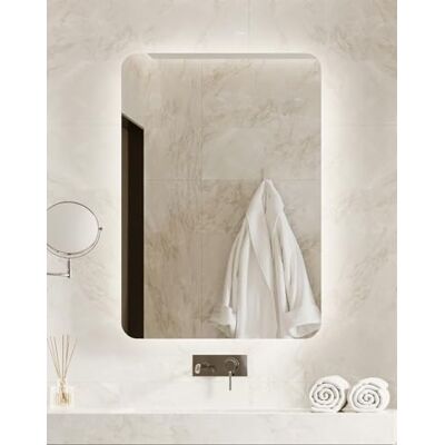 ART Grand miroir mural de salle de bain, pleine longueur, avec éclairage LED (Luna_ZR, 60 x 80 cm) ART Grand miroir mural de salle de bain, pleine longueur, avec éclairage LED (Luna_ZR, 60 x 80 cm)