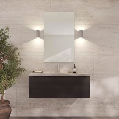 Miroir Mural Loevschall Refine - Cadre Rectangulaire Élégant - Miroir Murale Miroir Mural Loevschall Refine - Cadre Rectangulaire Élégant - Miroir Murale
