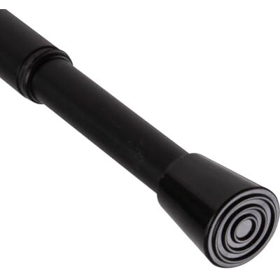 Bestlivings Tringle à rideau réglable de 120 à 210 cm (noire) Diamètre 10/13 mm Sans perçage, vis ou collage Tringle de serrage à clipser Bestlivings Tringle à rideau réglable de 120 à 210 cm (noire) Diamètre 10/13 mm Sans perçage, vis ou collage Tringle de serrage à clipser