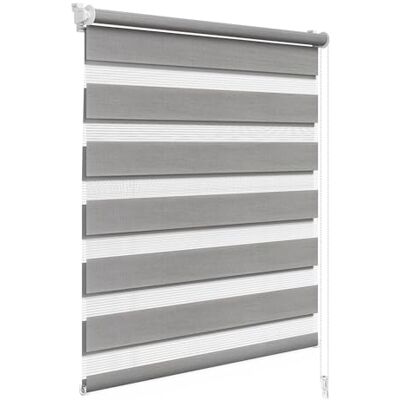 WOLTU Store Enrouleur Jour Nuit sans Perçage, 70x150 cm, Holzlook Grau WOLTU Store Enrouleur Jour Nuit sans Perçage, 70x150 cm, Holzlook Grau