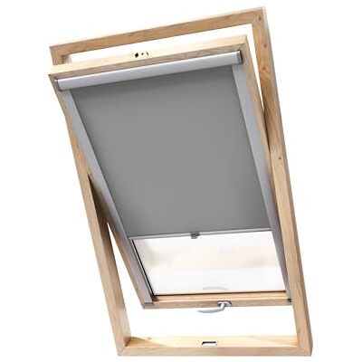 Stylo Store Occultant FAKRO pour Fenêtres de Toit 100% Occultation Aluminium Isolation Thermique Protection Solaire Gris 114/118 Stylo Store Occultant FAKRO pour Fenêtres de Toit 100% Occultation Aluminium Isolation Thermique Protection Solaire Gris 114/118