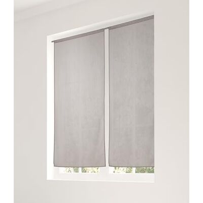 Linder Voilage Paire de Vitrage Passe Tringle Gris 45x120cm 100% Polyester Certifié Oeko -TEX Tissé et Teint en France Collection Etamine Givrée Linder Voilage Paire de Vitrage Passe Tringle Gris 45x120cm 100% Polyester Certifié Oeko -TEX Tissé et Teint en France Collection Etamine Givrée