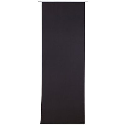Bestlivings Paroi japonaise en microfibre et microsatin, polyester, Schwarz Jet Black, sans accessoires Bestlivings Paroi japonaise en microfibre et microsatin, polyester, Schwarz Jet Black, sans accessoires