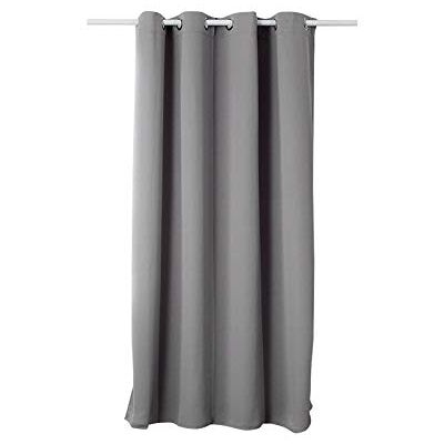 WOLTU VH5879dg Rideau occultant mat thermique isolant pour fenêtres, salon, rideau de soleil avec œillets en métal inoxydable, pour chambre à coucher, 1 panneau gris clair, 135 x 175 cm WOLTU VH5879dg Rideau occultant mat thermique isolant pour fenêtres, salon, rideau de soleil avec œillets en métal inoxydable, pour chambre à coucher, 1 panneau gris clair, 135 x 175 cm