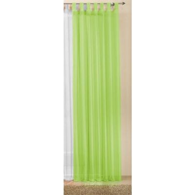Gardinenbox 61000 - Voile vert pomme - Rideau de fenêtre Gardinenbox 61000 - Voile vert pomme - Rideau de fenêtre