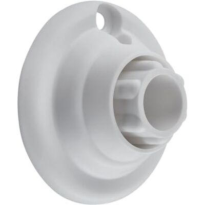 Kleine Wolke Embout pour barres de rideau de douche ⌀ 25 mm Blanc lot de 2 pièces Kleine Wolke Embout pour barres de rideau de douche ⌀ 25 mm Blanc lot de 2 pièces