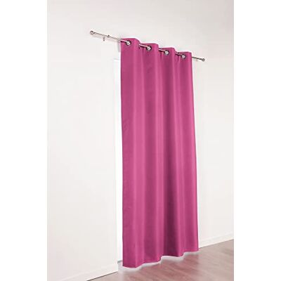 Linder 978/65/375FR/140x240 Uni Rideau Occultant Polyester Pourpre 140 x 240 cm Linder 978/65/375FR/140x240 Uni Rideau Occultant Polyester Pourpre 140 x 240 cm