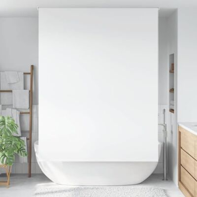 vidaXL Store enrouleur de douche 160x240 cm largeur du tissu 156 cm vidaXL Store enrouleur de douche 160x240 cm largeur du tissu 156 cm
