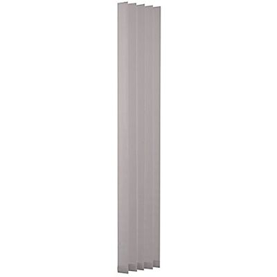 Ventanara ® Lot de 13 lamelles de rechange pour rideau à lamelles vertical, 89 mm, 180 cm, gris foncé Ventanara ® Lot de 13 lamelles de rechange pour rideau à lamelles vertical, 89 mm, 180 cm, gris foncé