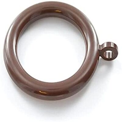 Merriway Bulk Hardware Bh05952 Lot de 25 anneaux de rideaux en plastique avec un œil fixe Diamètre intérieur 28 mm (1,1/10,2 cm) Diamètre extérieur 40 mm (1,1/5,1 cm) Marron foncé Merriway Bulk Hardware Bh05952 Lot de 25 anneaux de rideaux en plastique avec un œil fixe Diamètre intérieur 28 mm (1,1/10,2 cm) Diamètre extérieur 40 mm (1,1/5,1 cm) Marron foncé