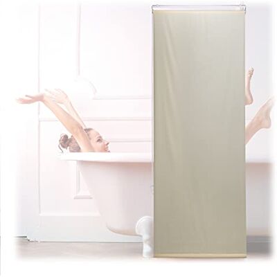Relaxdays Store de Baignoire, 60x240 cm, Rideau de Douche Hydrofuge, Plafond & fenêtre, Pare-Bain, Salle de Bain, Beige Relaxdays Store de Baignoire, 60x240 cm, Rideau de Douche Hydrofuge, Plafond & fenêtre, Pare-Bain, Salle de Bain, Beige