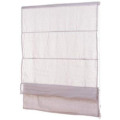 Ventanara ® Store romain sans perçage, fixation Klemmfix, avec matériel de montage (40 x 130 cm, gris) Ventanara ® Store romain sans perçage, fixation Klemmfix, avec matériel de montage (40 x 130 cm, gris)