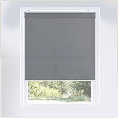 Chicology Stores à rouleau pour fenêtre, stores à rouleau pour maison, rideaux de fenêtre, stores sans fil, stores de porte, gris urbain (filtrant), 91,4 x 183 cm (l x H) Chicology Stores à rouleau pour fenêtre, stores à rouleau pour maison, rideaux de fenêtre, stores sans fil, stores de porte, gris urbain (filtrant), 91,4 x 183 cm (l x H)