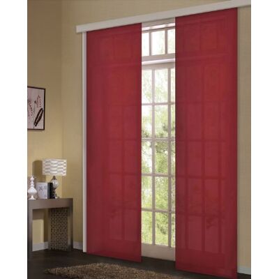 Gardinenbox Panneau Japonais (245 x 60) Rideau en Microfibre Opaque et Mat Bordeaux Gardinenbox Panneau Japonais (245 x 60) Rideau en Microfibre Opaque et Mat Bordeaux