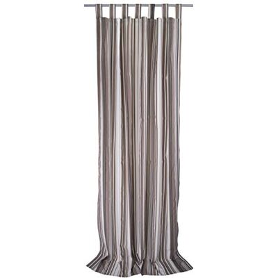 TOM TAILOR T- Parrot Rideau à Passants, Marron, 135x255 cm TOM TAILOR T- Parrot Rideau à Passants, Marron, 135x255 cm