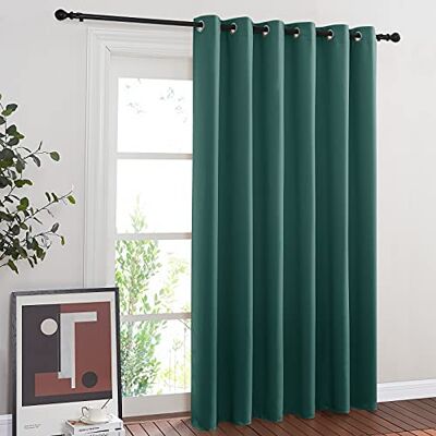 NICETOWN Rideau occultant pour chambre à coucher, fenêtre, décoration d'intérieur, isolation thermique, rideau occultant pour grenier, chambre d'amis, 1 panneau, 203,2 x 213,4 cm NICETOWN Rideau occultant pour chambre à coucher, fenêtre, décoration d'intérieur, isolation thermique, rideau occultant pour grenier, chambre d'amis, 1 panneau, 203,2 x 213,4 cm